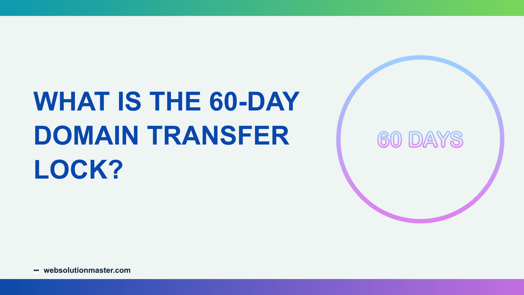What Is the 60-Day Domain Transfer Lock?