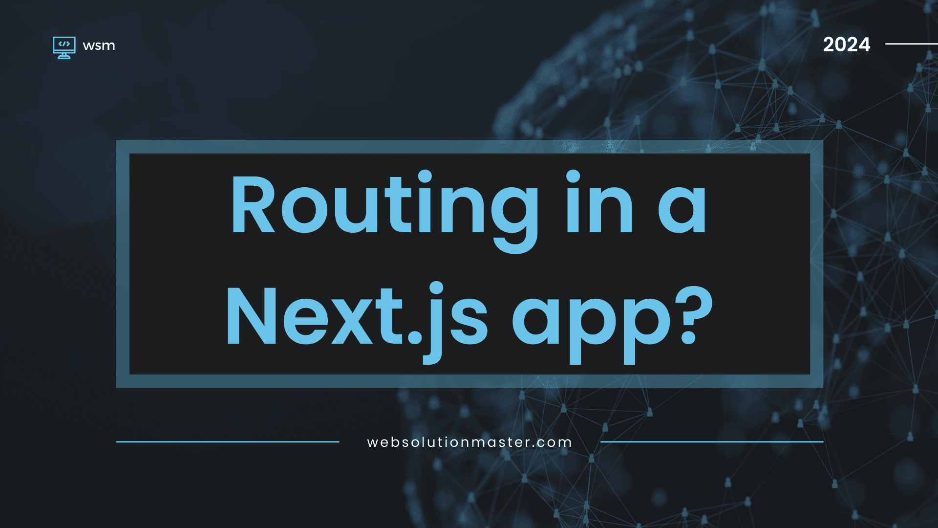 How to implement routing in a Next.js app?