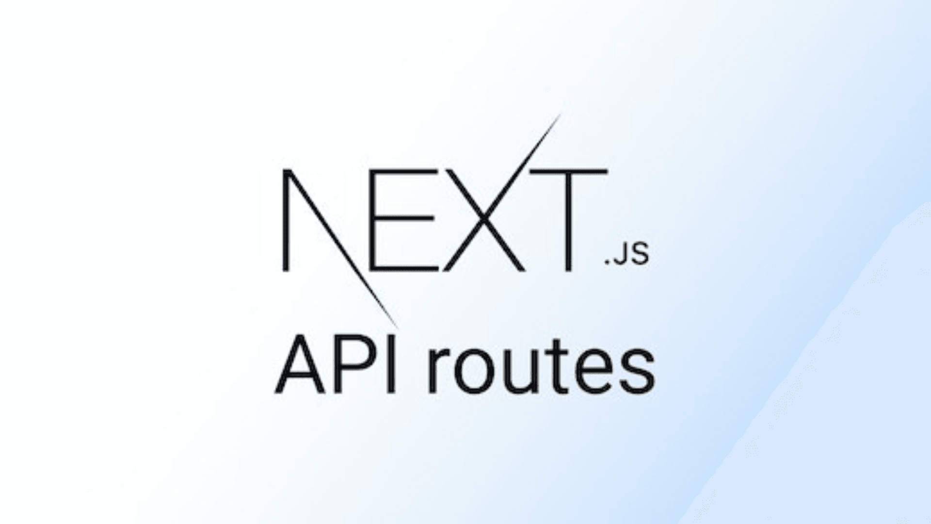 What are API routes in Next.js?