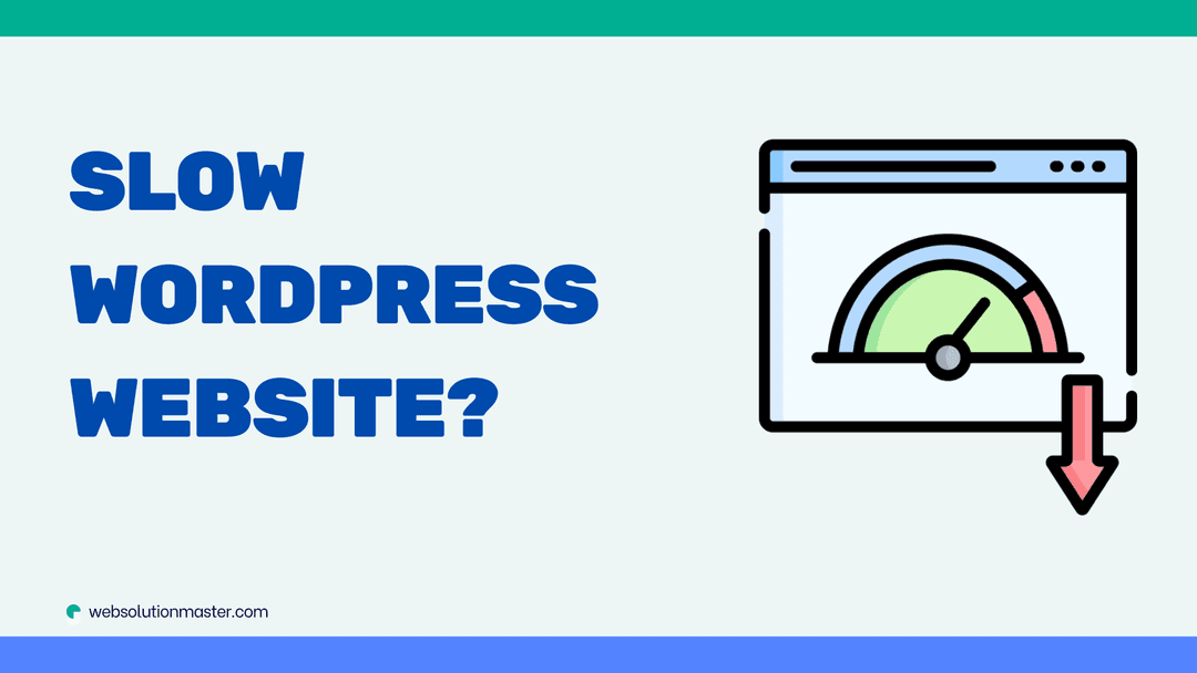 What are the common reasons for a slow WordPress website?