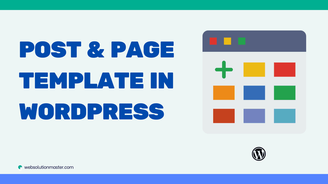 What is the difference between a post and a page template in WordPress?