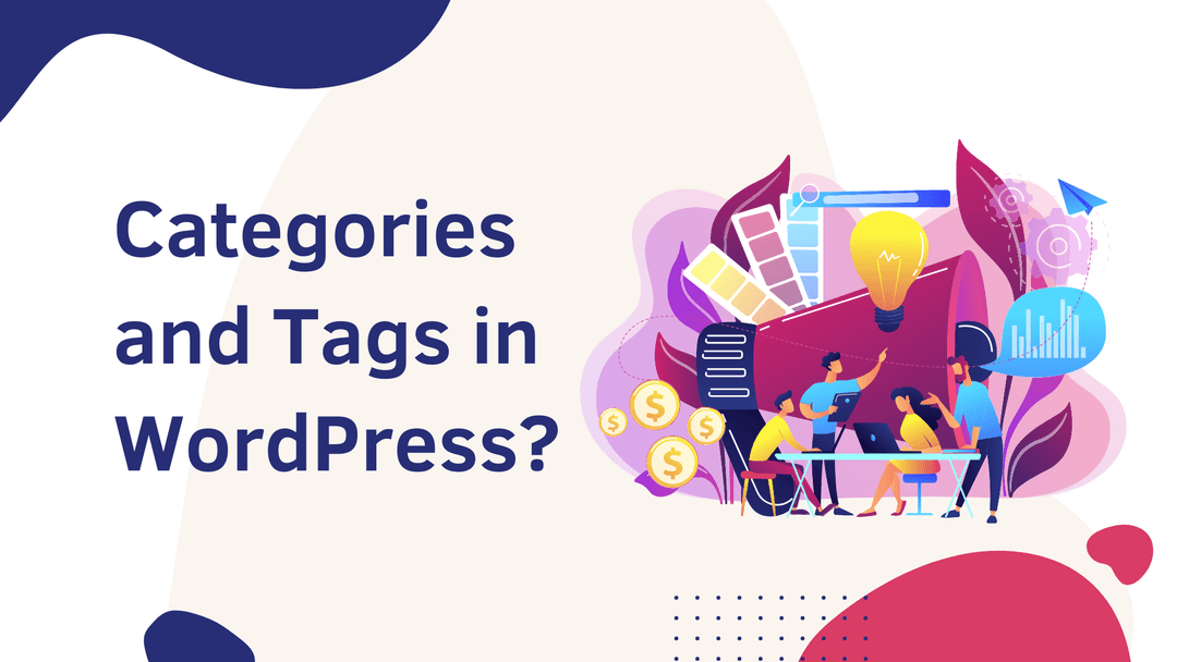 What is the difference between categories and tags in WordPress?