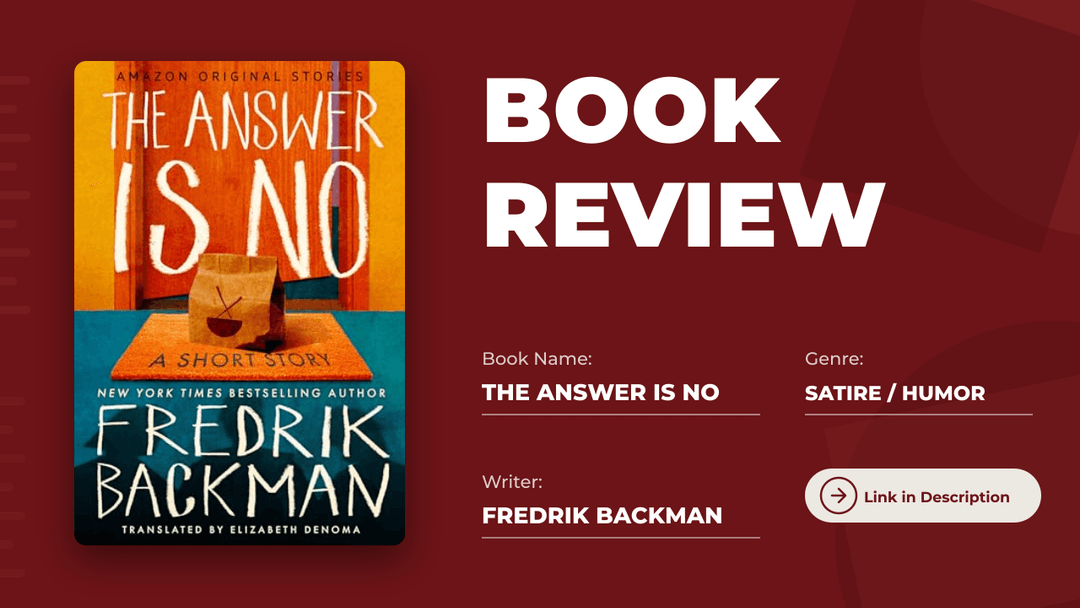 The Answer Is No Review: Backman's Frying Pan Satire Is Sharper Than You'd Expect