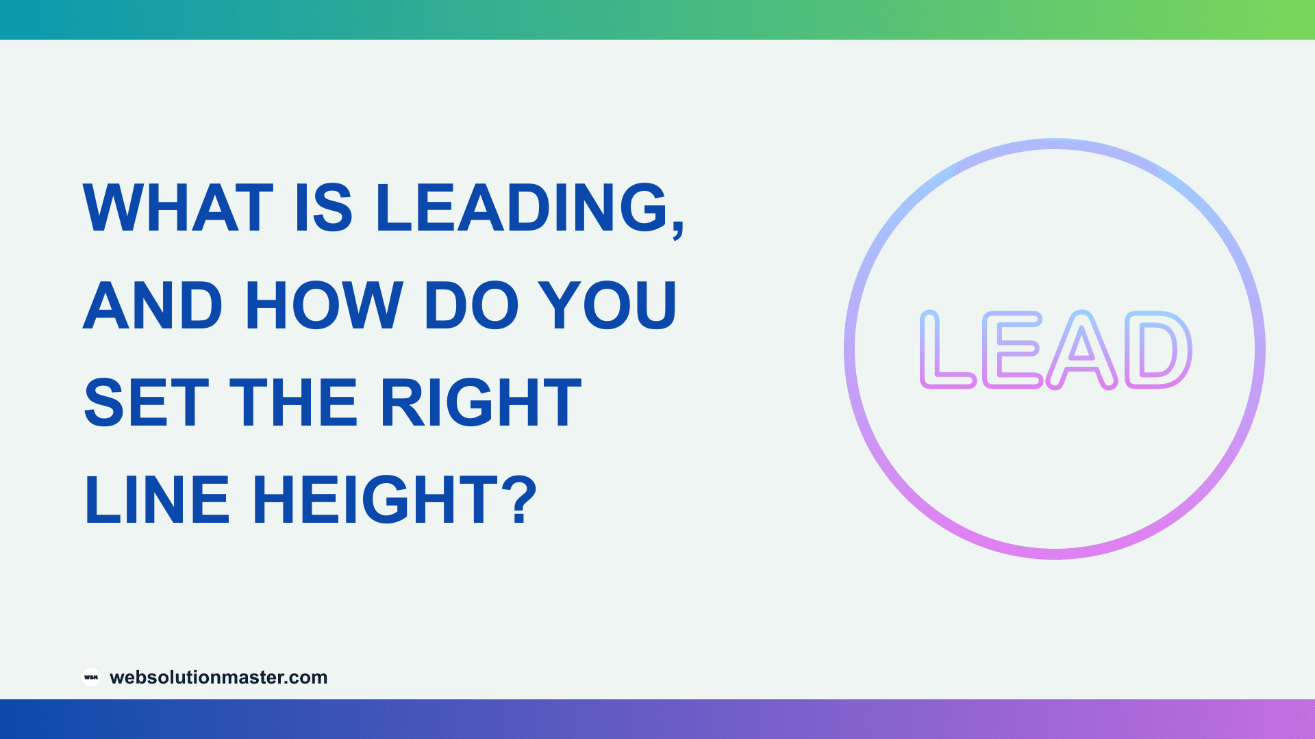 What Is Leading, and How Do You Set the Right Line Height?
